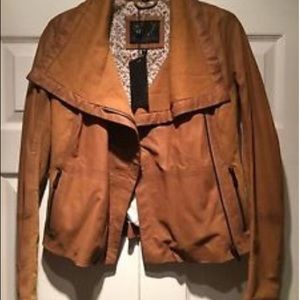 Bod and Christensen suede leather jacket